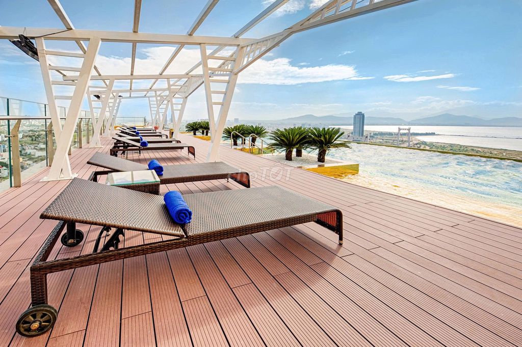 Golden Bay, студия 37 м², высокий этаж — 13 млн ₫/мес 2