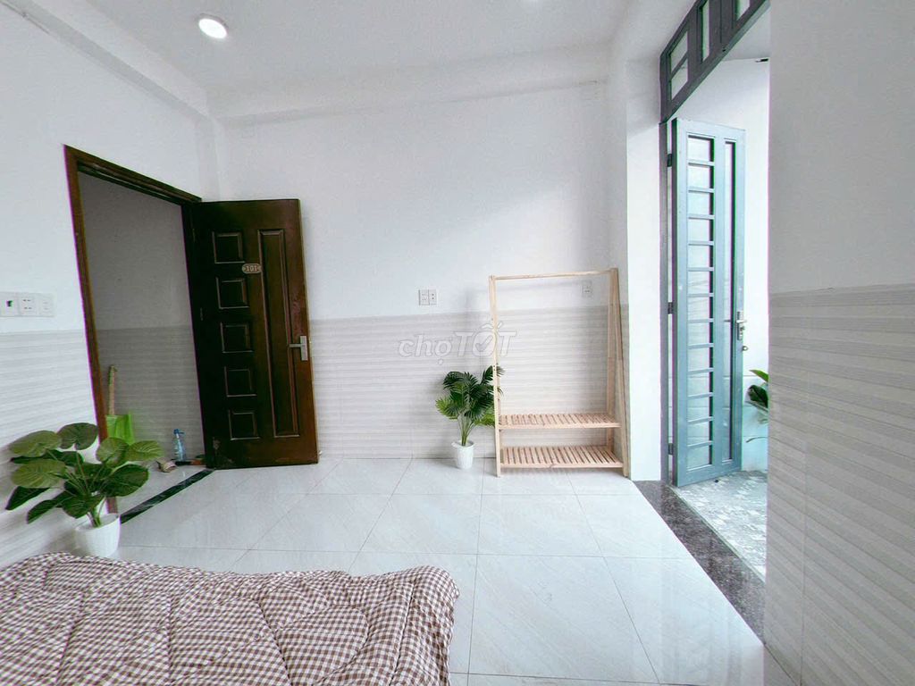 Студия 32 м² с балконом, An Dương Vương (Q8) — 3,4 млн ₫/мес