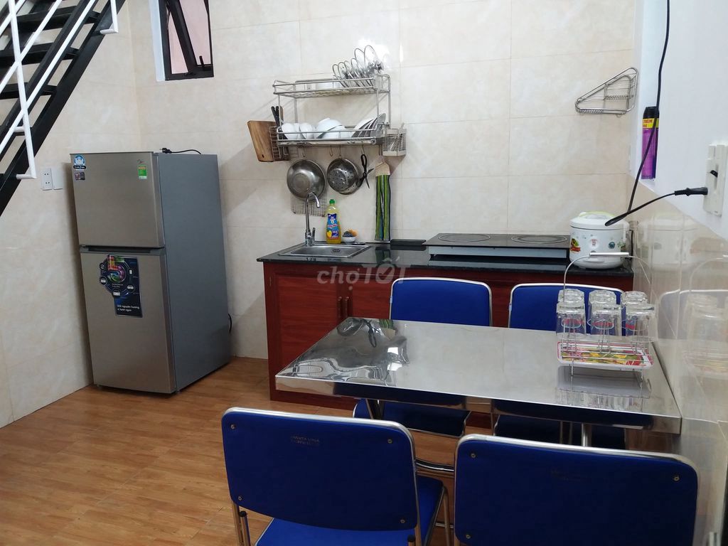 Двухуровневая квартира 45 м², 1 спальня, Lê Văn Hiến — 5,5 млн ₫/мес 2