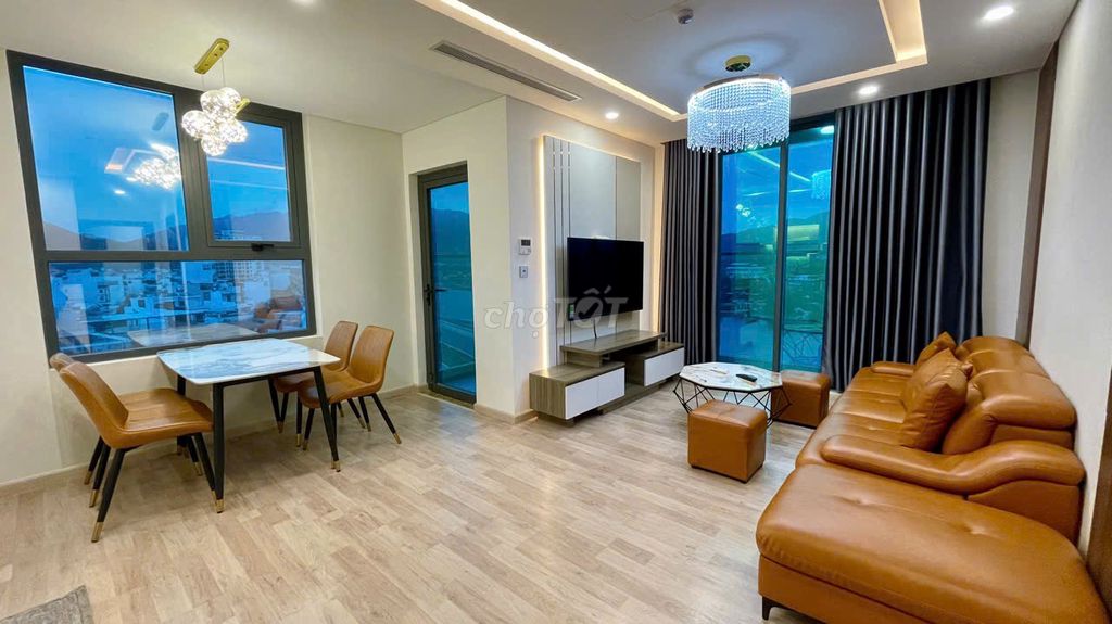 CT1 Riverside Luxury, 2 спальни, 74 м² — 16 млн ₫/мес