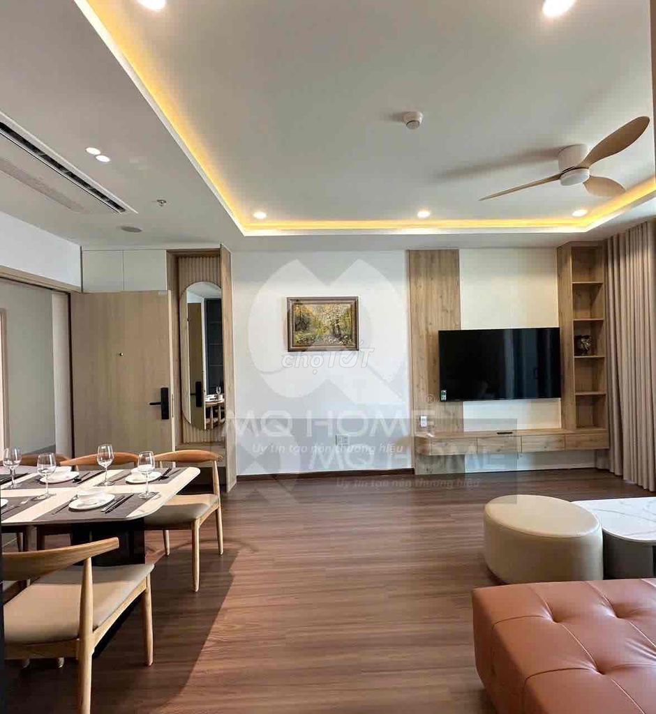 Panoma, 2 спальни, 70 м², вид на мост Trần Thị Lý — 35 млн ₫/мес 3