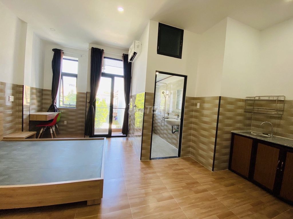 Студия 30 м², меблирована, Хоа Суан (Кам Ле) — 3,7 млн ₫/мес 2