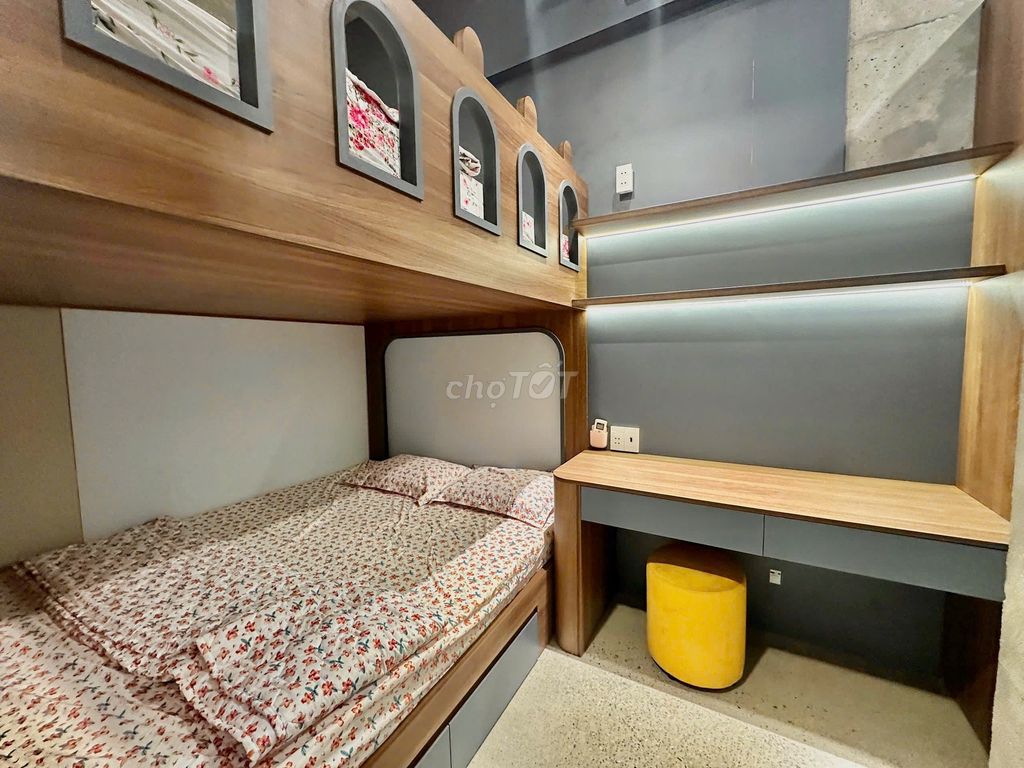 Квартира 50 м² с балконом, премиум-мебель, Hoa Quý — 10 млн ₫/мес 5