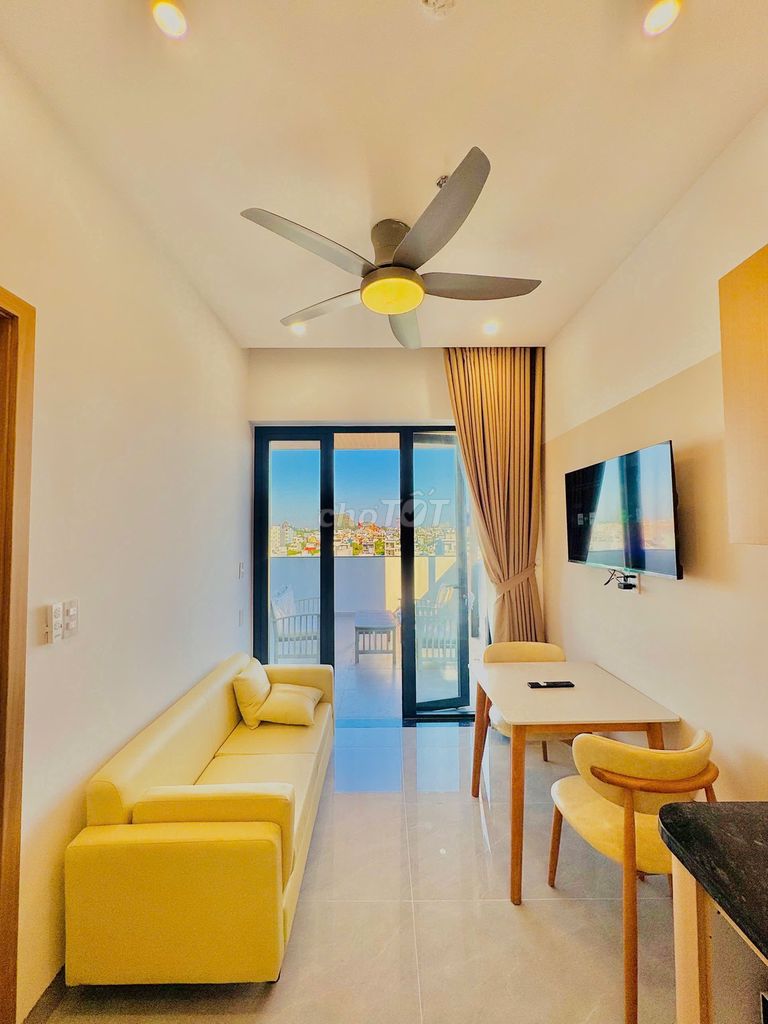 Пентхаус 60 м², 1 спальня, Trương Quang Được (Нгу Хань Сон) — 14 млн ₫/мес