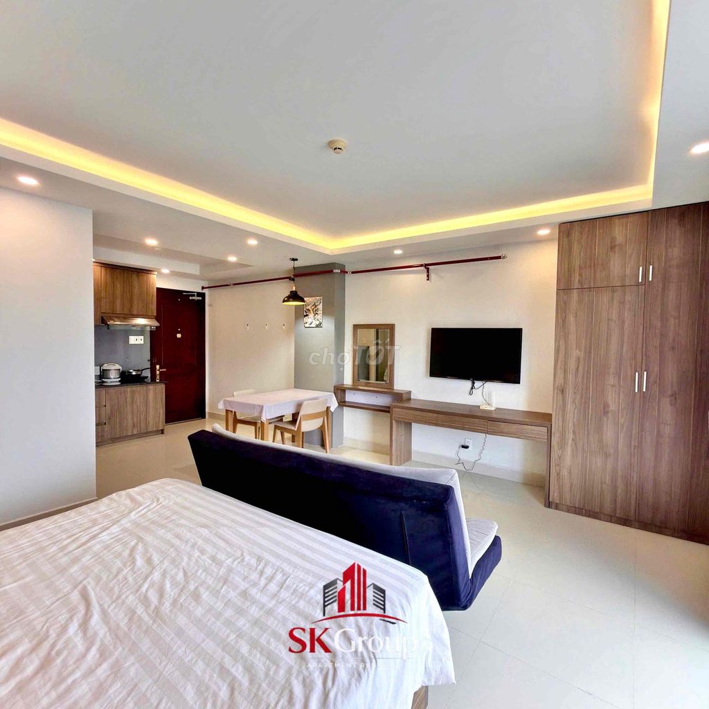 Студия 40 м² с балконом, разрешены питомцы, Phước Hòa — 8,5 млн ₫/мес 5