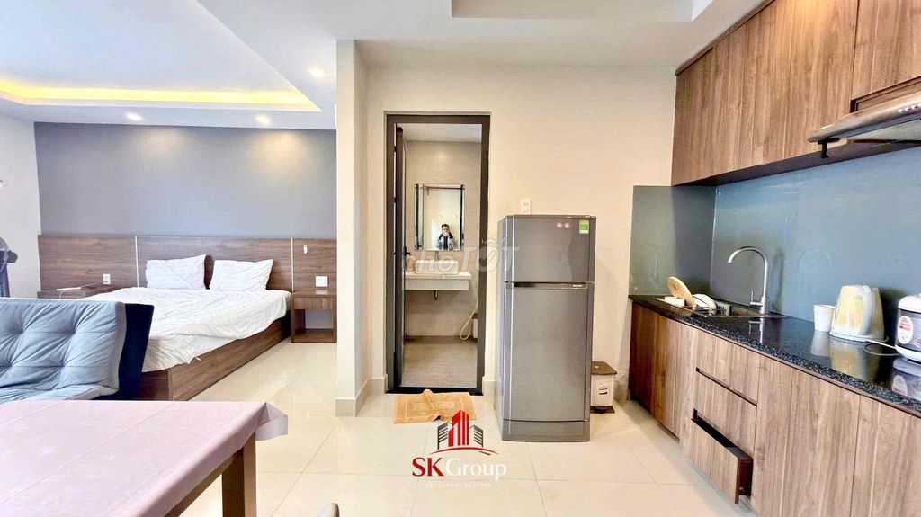 Студия 40 м² с балконом, разрешены питомцы, Phước Hòa — 8,5 млн ₫/мес 7