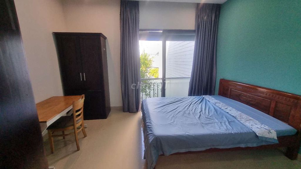 Студия 40 м² с балконом, рынок Bắc Mỹ An — 8 млн ₫/мес