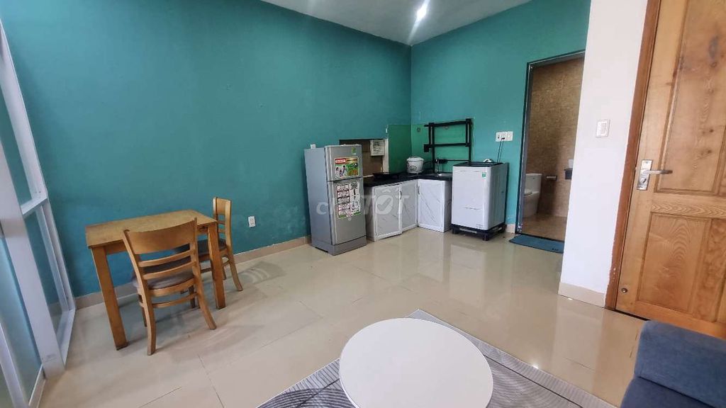 Студия 40 м² с балконом, рынок Bắc Mỹ An — 8 млн ₫/мес 4