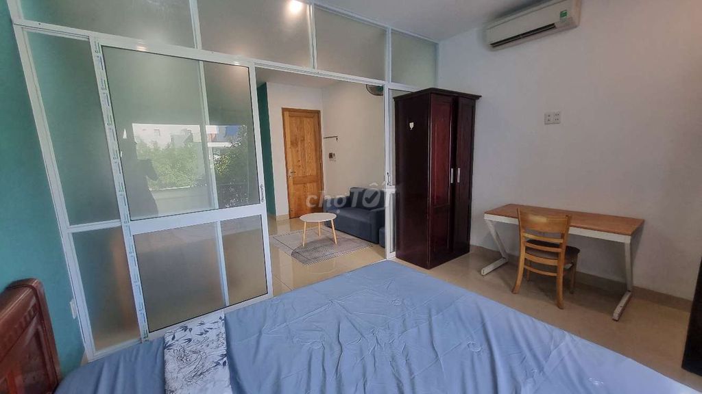 Студия 40 м² с балконом, рынок Bắc Mỹ An — 8 млн ₫/мес 5