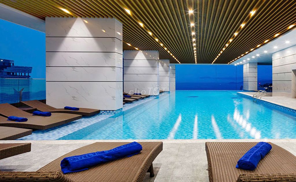 Премиум-квартира 80 м², 2 спальни, резорт 5★ на Trần Phú — 25 млн ₫/мес